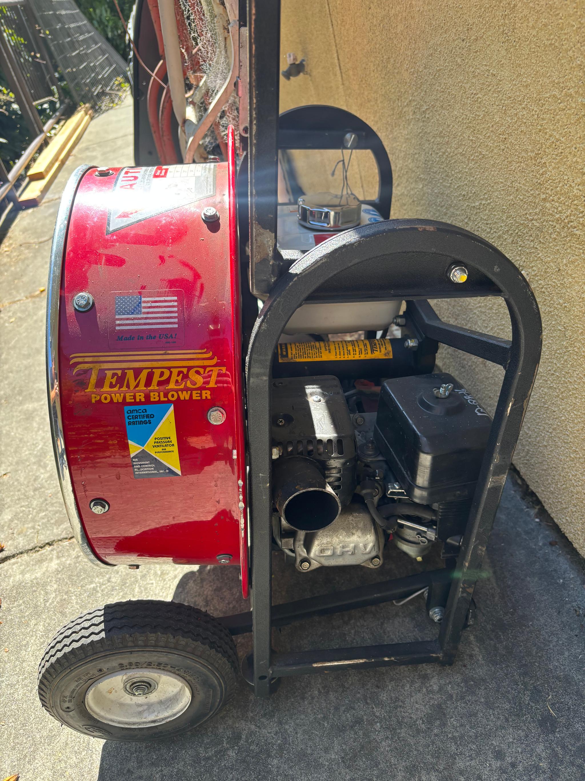 Gas Powered PPV Fans (5 Available) - image 3