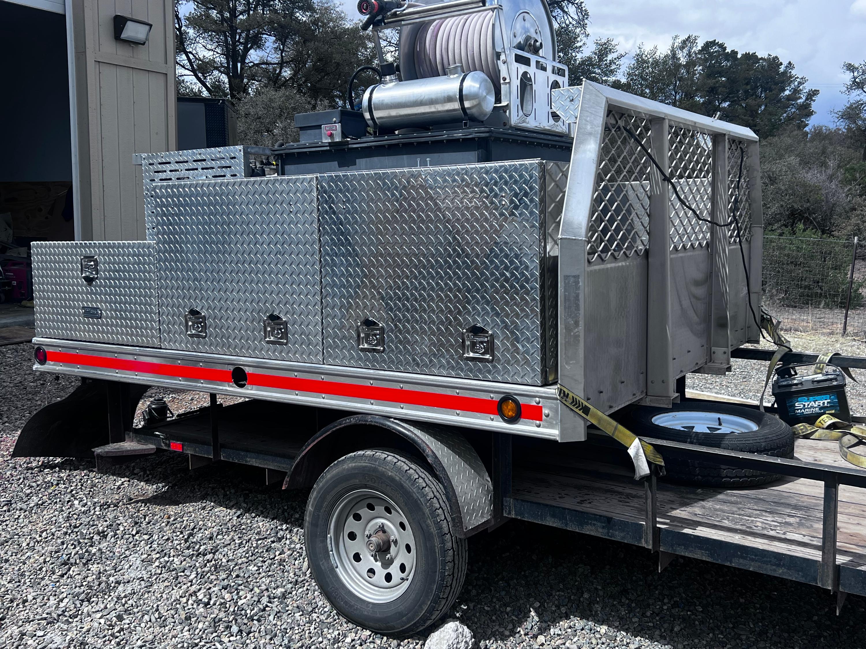 Odin Colt II Cafs skid unit, 10ft aluminum bed and boxes - image 8