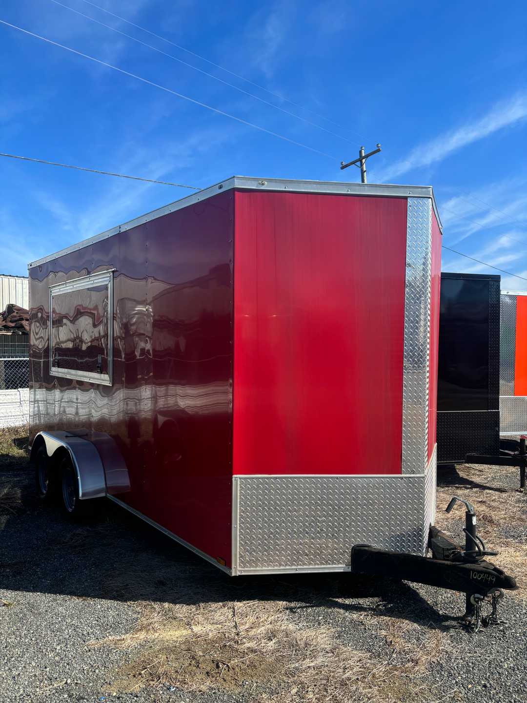 Diamond Cargo 7X16 Tandem Axle Concession Trailer