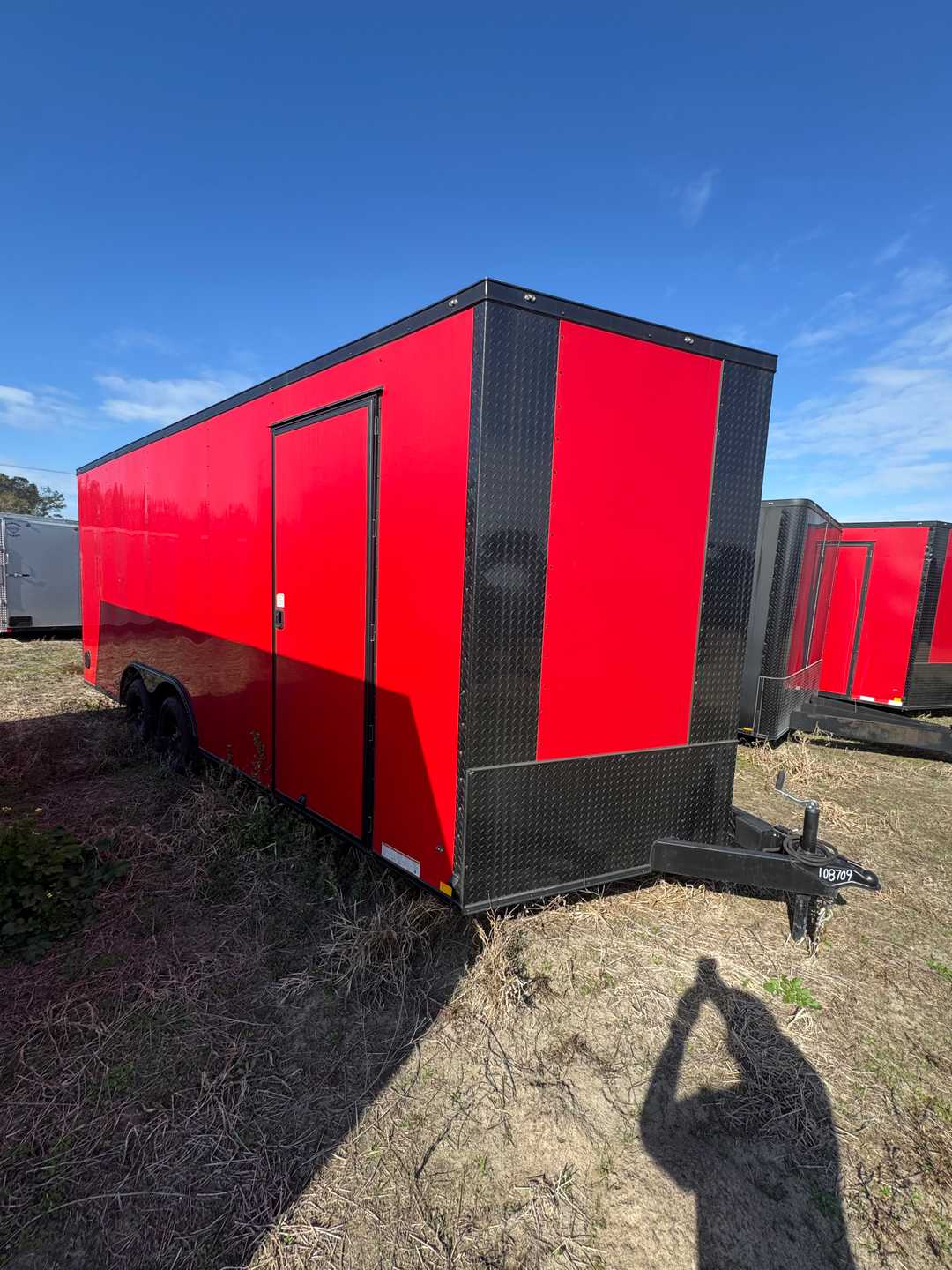 Diamond Cargo 8.5X20 Heavy Duty Trailer 7.5 Foot Interior