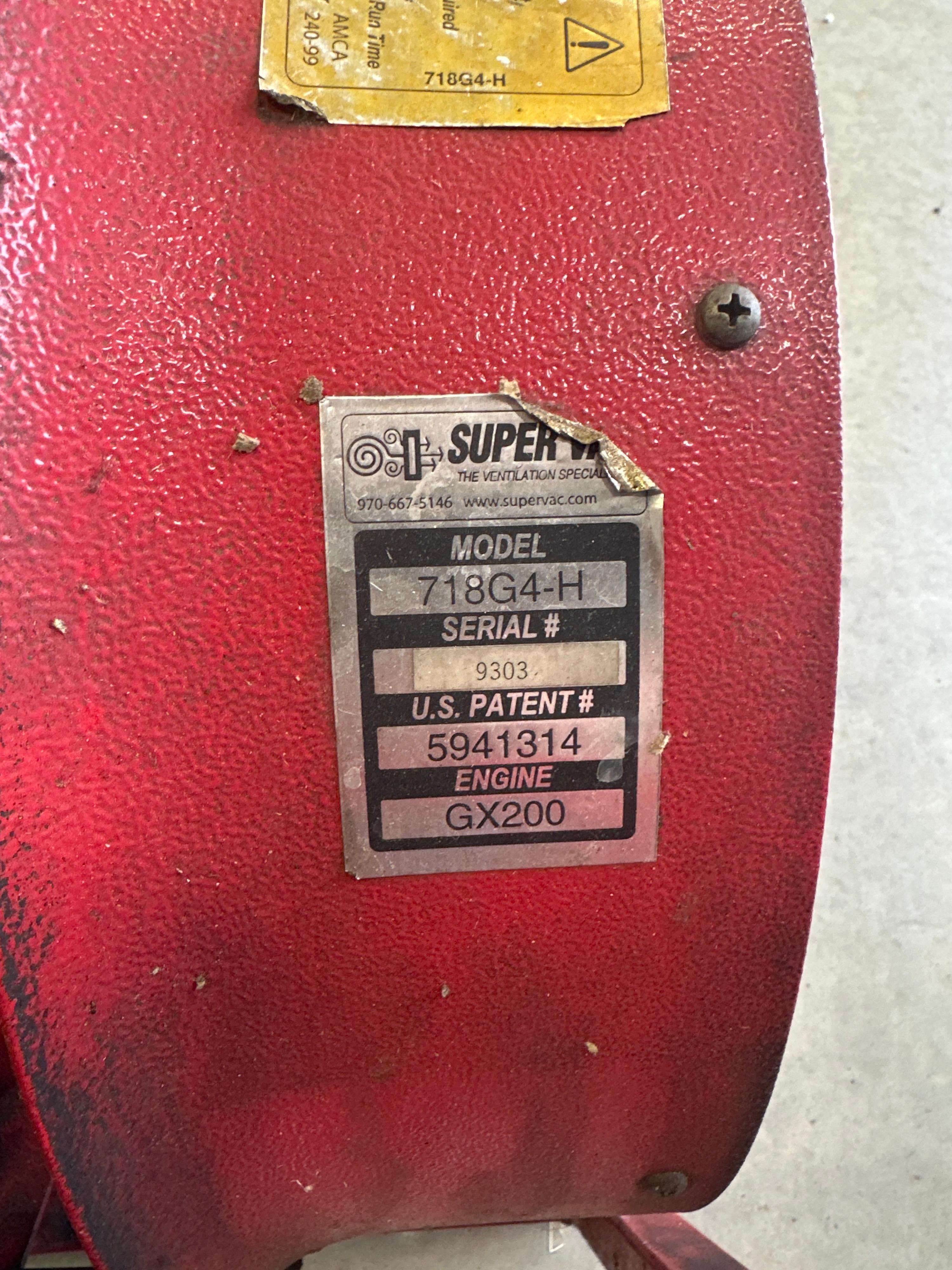 Super Vac gas powered fans - image 4