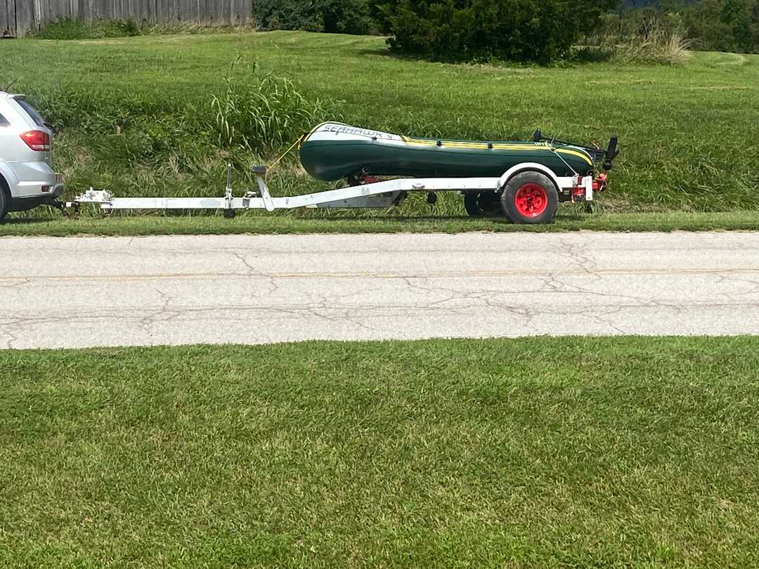 16ft boat trailer with rollers