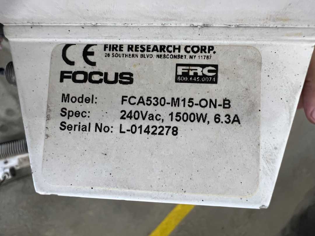 1500w 240vac FRC (Fire Research Corp) Flood Light