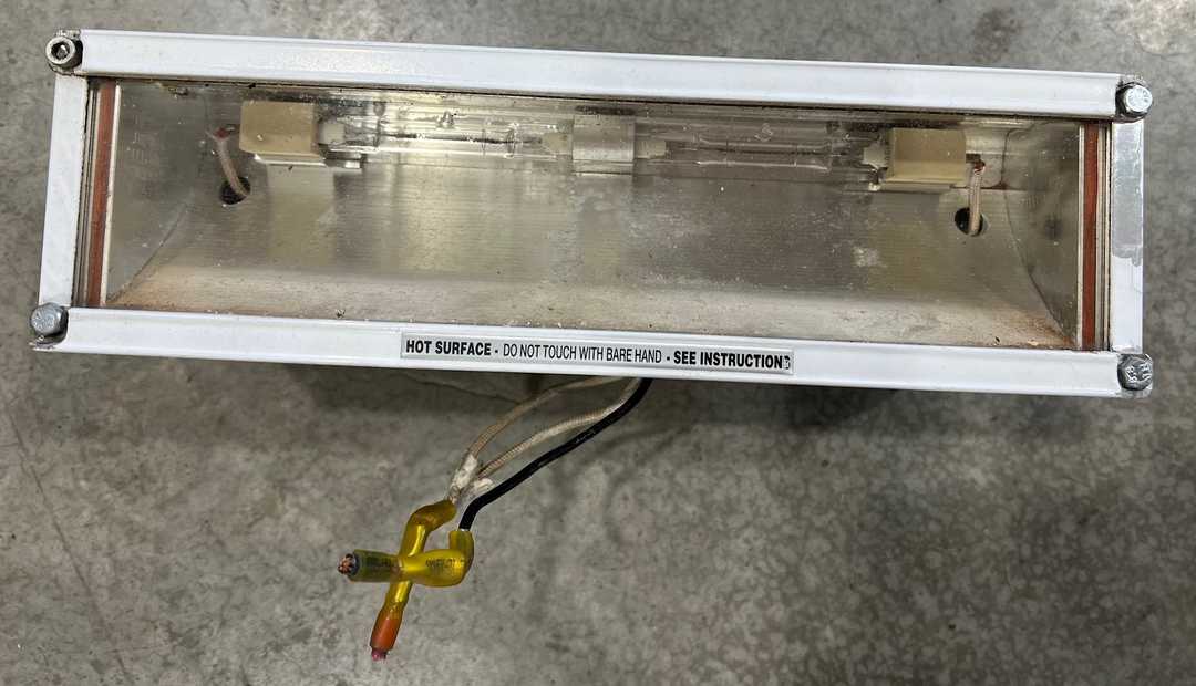 600W 12VDC Fire Research Corp. Halogen Brow Floodlight