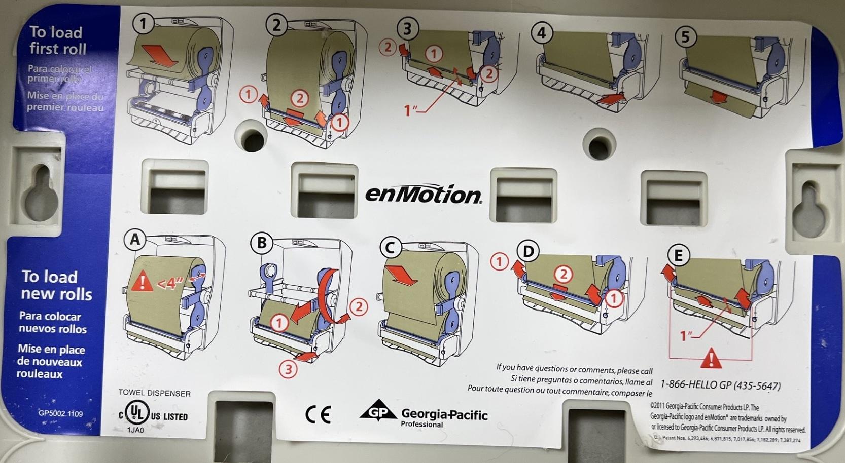 Georgia Pacific EnMotion Touchless Paper Towel Dispensers (6) - image 8
