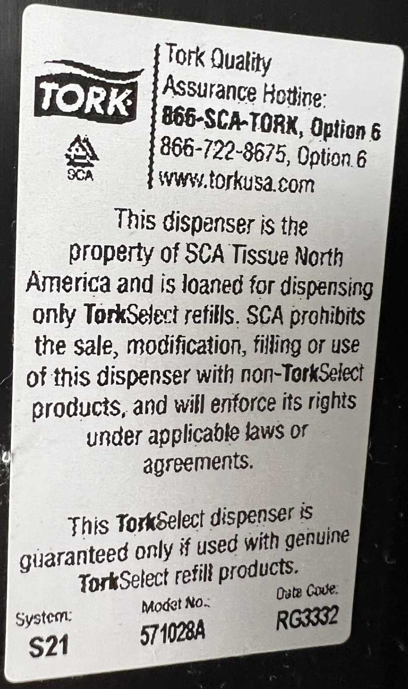 New Old Stock Tork Manual Soap Dispensers — photo 8