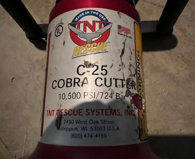 Legacy Dual-Hose TNT Rescue Tools - Yearly Serviced 3-4-2026 Will Break Up Set - image 6