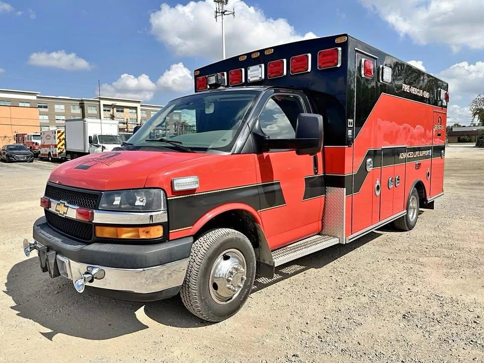 2013 Braun Chevy Express Type III Ambulance