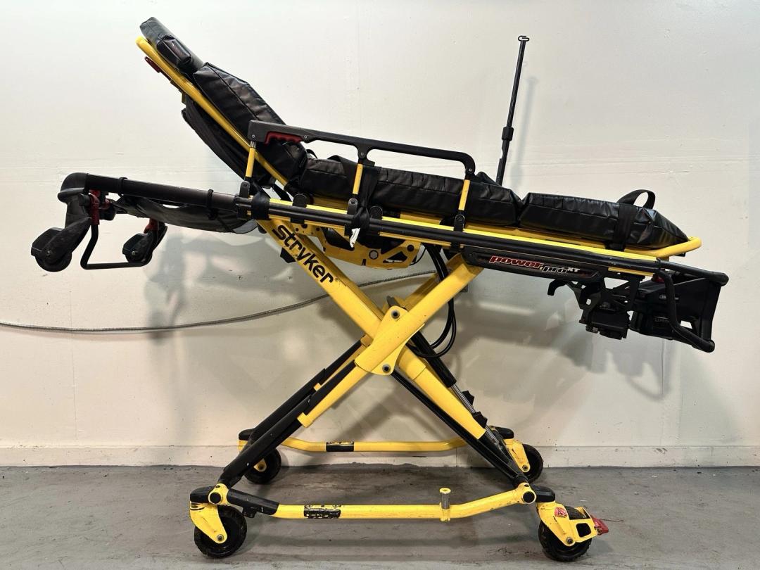 Stryker Power Pro XT 6500 Ambulance Stretcher Cot Gurney w/ Power-Load Compatibility Kit