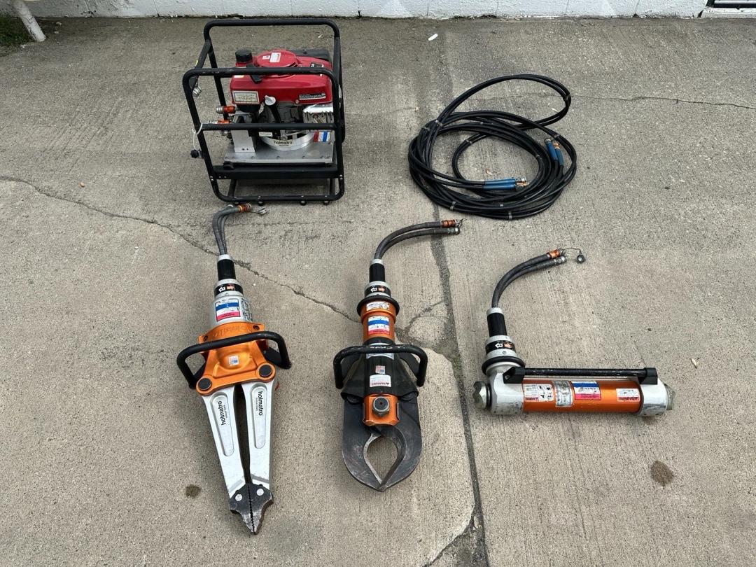 Lot of Holmatro Rescue Equipment Extrication Tools Jaws of Life Hurst Amkus