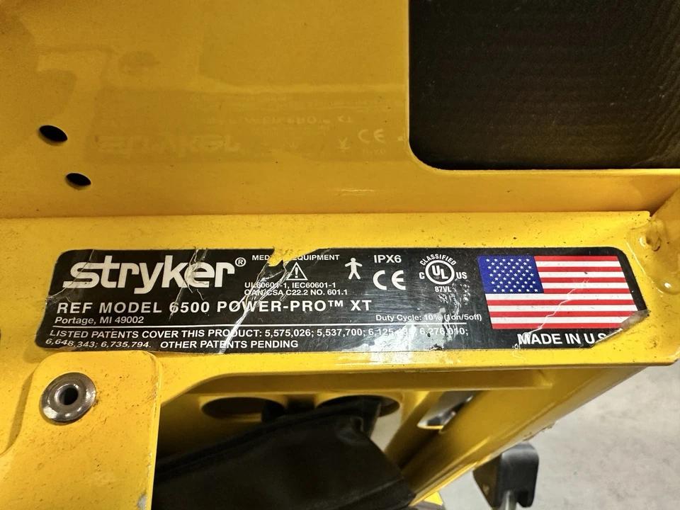 Stryker Power Pro XT 6500 700LB Ambulance Stretcher Cot Gurney - image 10