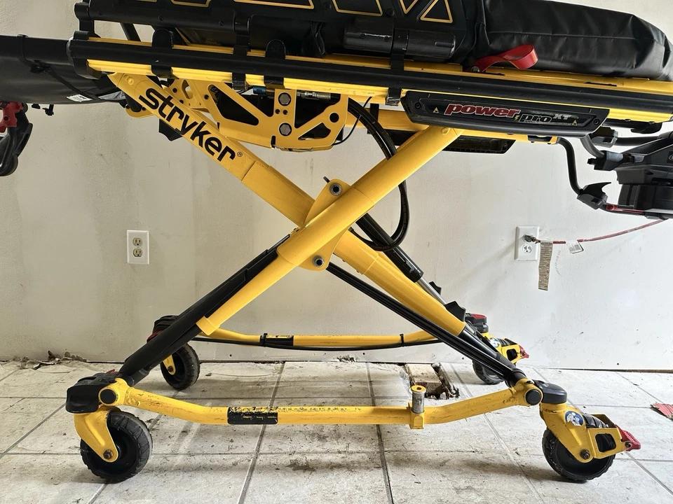 Stryker Power Pro XT 6500 Ambulance Stretcher Cot Gurney w/ XPS Bariatric Wings - image 2