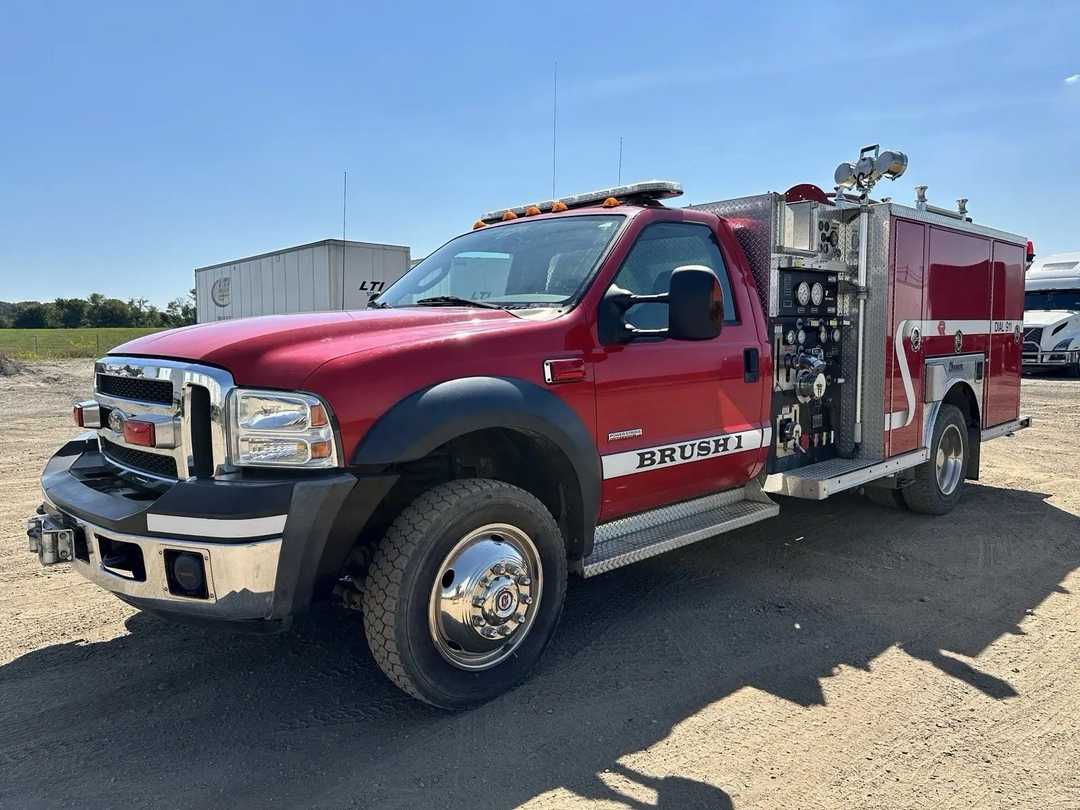 2006 Ford F-550 Central States 4X4 Mini Pumper Brush Truck Fire 400/300