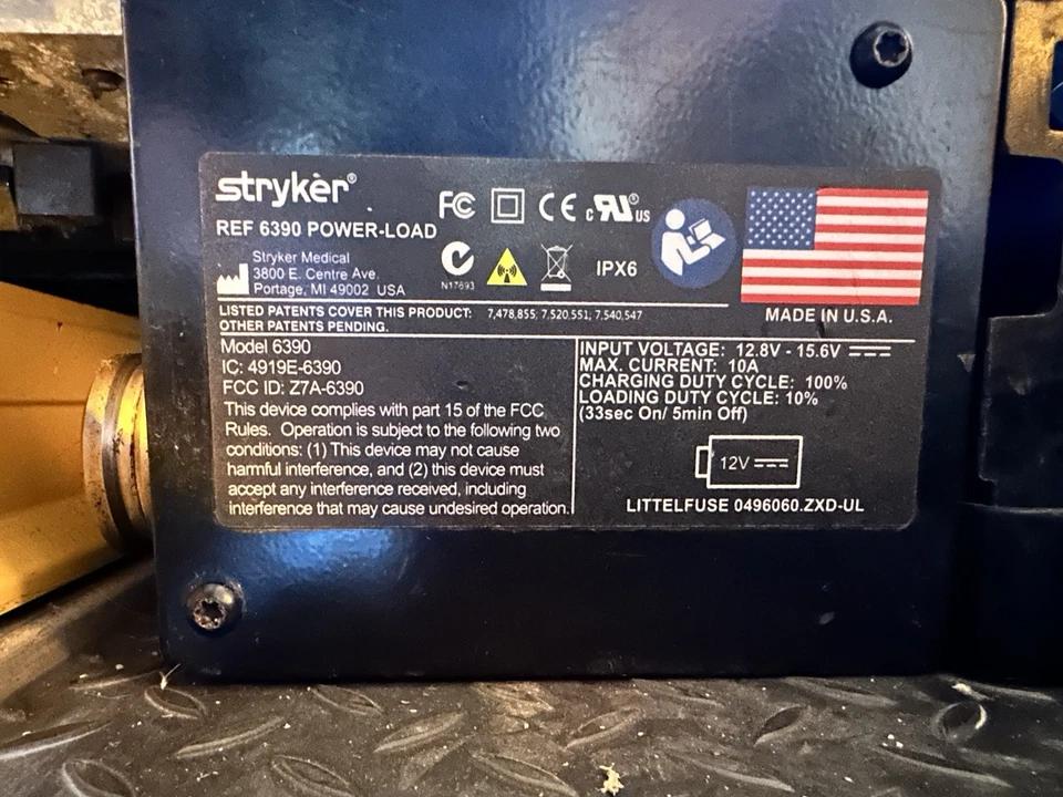 Stryker Power-Load 6390 Power Pro Ambulance Stretcher Cot Fastener System - image 6