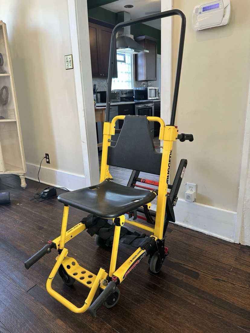 STRYKER 6252 Stair Chair Pro 500LB STAIR-PRO w/ Tracks Ambulance EMT EMS — photo 5