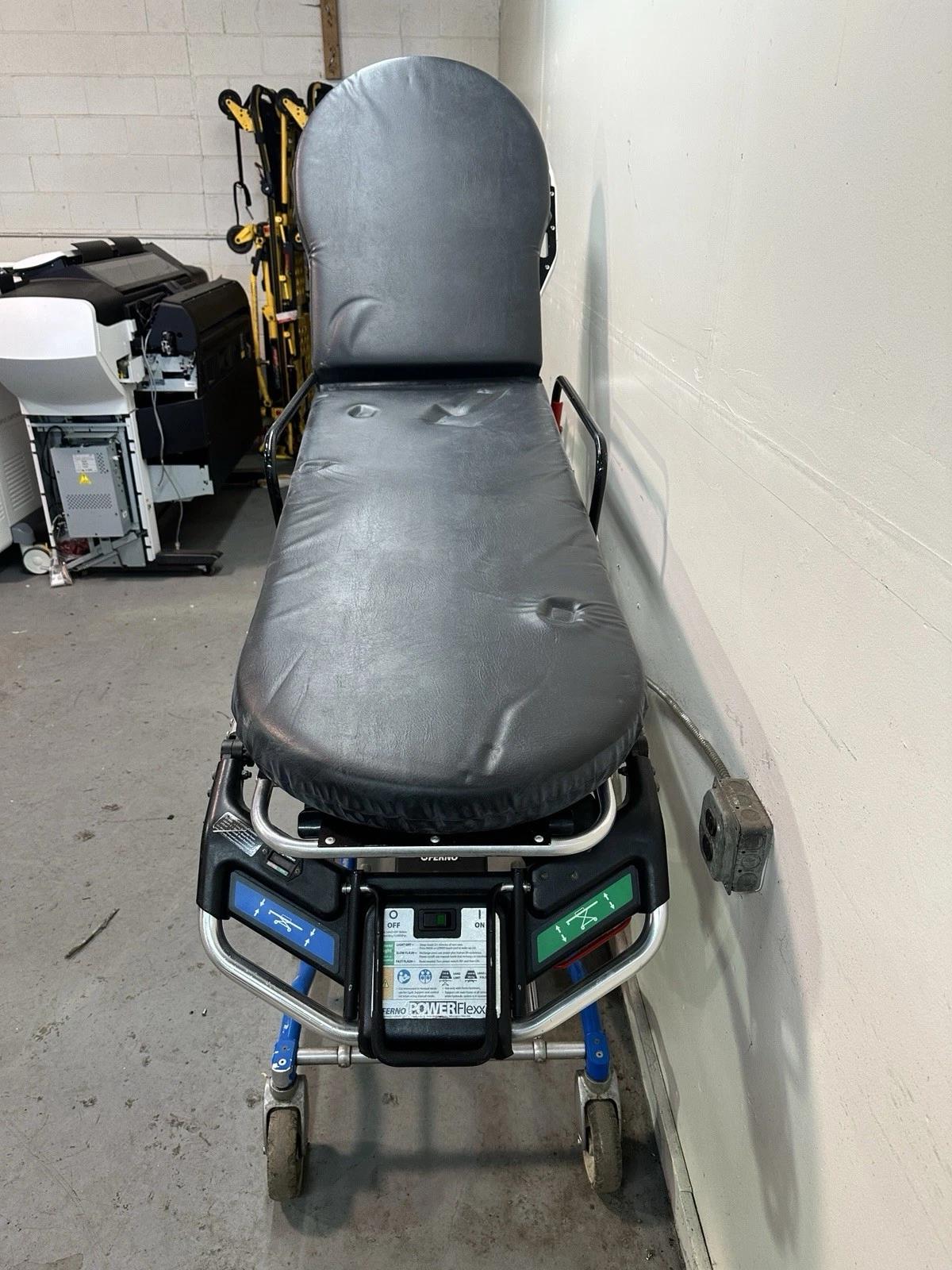 Ferno Powerflexx Electric Ambulance Stretcher Cot Gurney Stryker Power Pro - image 4