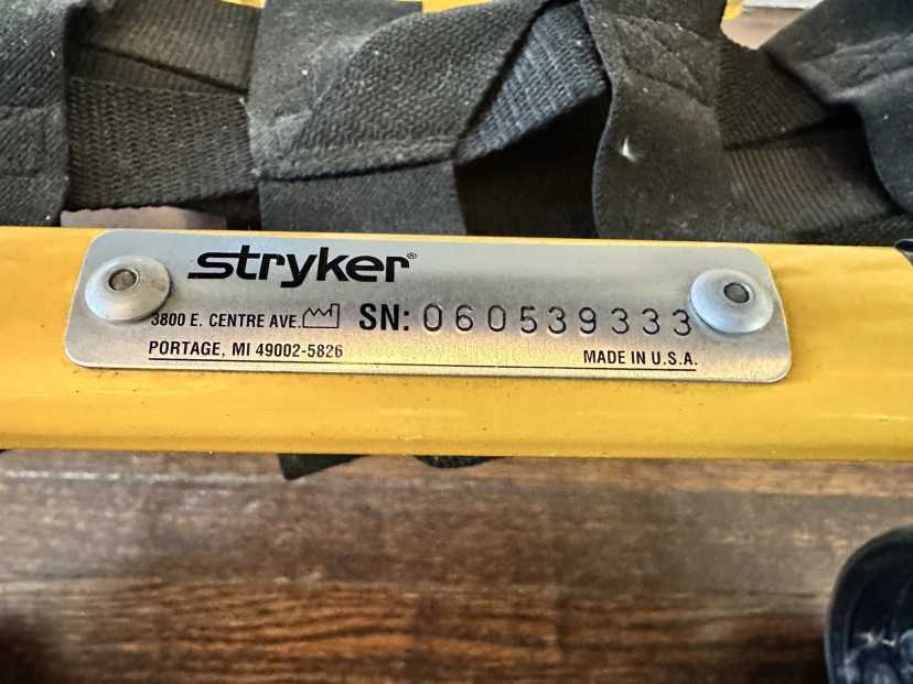 STRYKER 6252 Stair Chair Pro 500LB STAIR-PRO w/ Tracks Ambulance EMT EMS — photo 8
