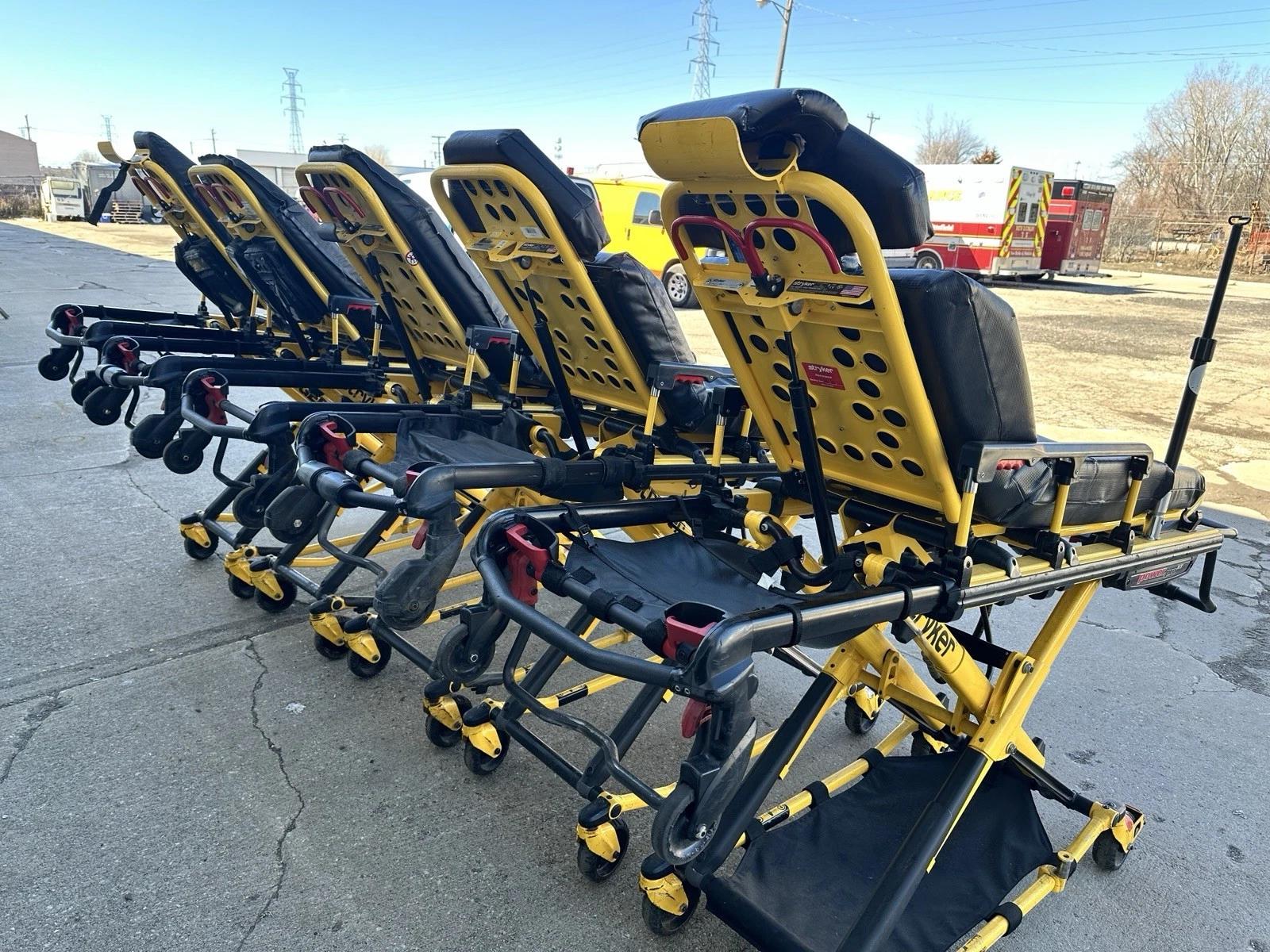 LOT OF 5X Stryker Power Pro XT 6500 Ambulance Stretcher Cot Gurney - image 14