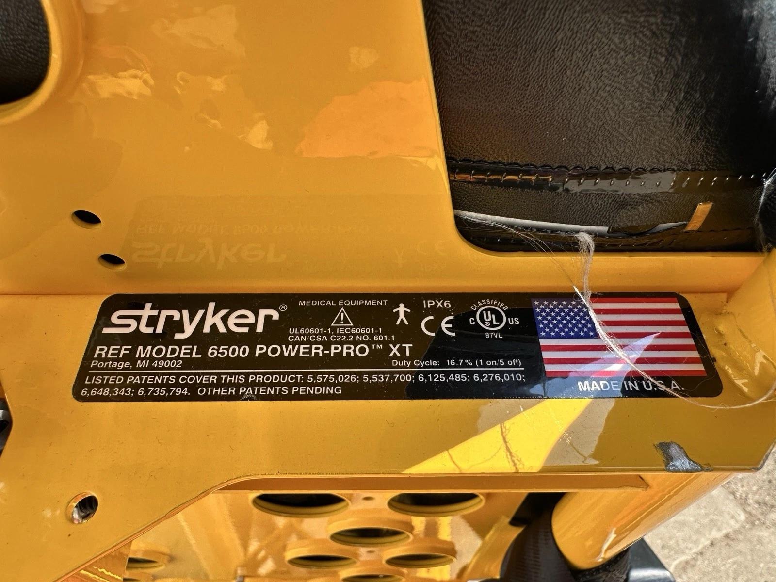 NEW/UNUSED Stryker Power Pro XT 6500 Ambulance Stretcher Cot Gurney - image 10
