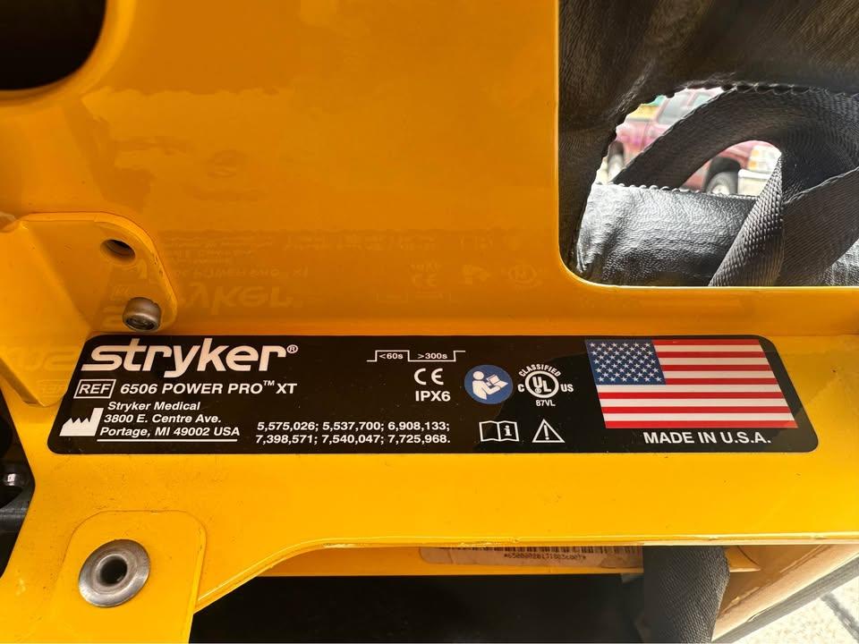 Stryker Power Pro 6506 Ambulance Stretcher & Stryker Power-Load 6390 Cot Fastener Mount EMS EMT - image 7
