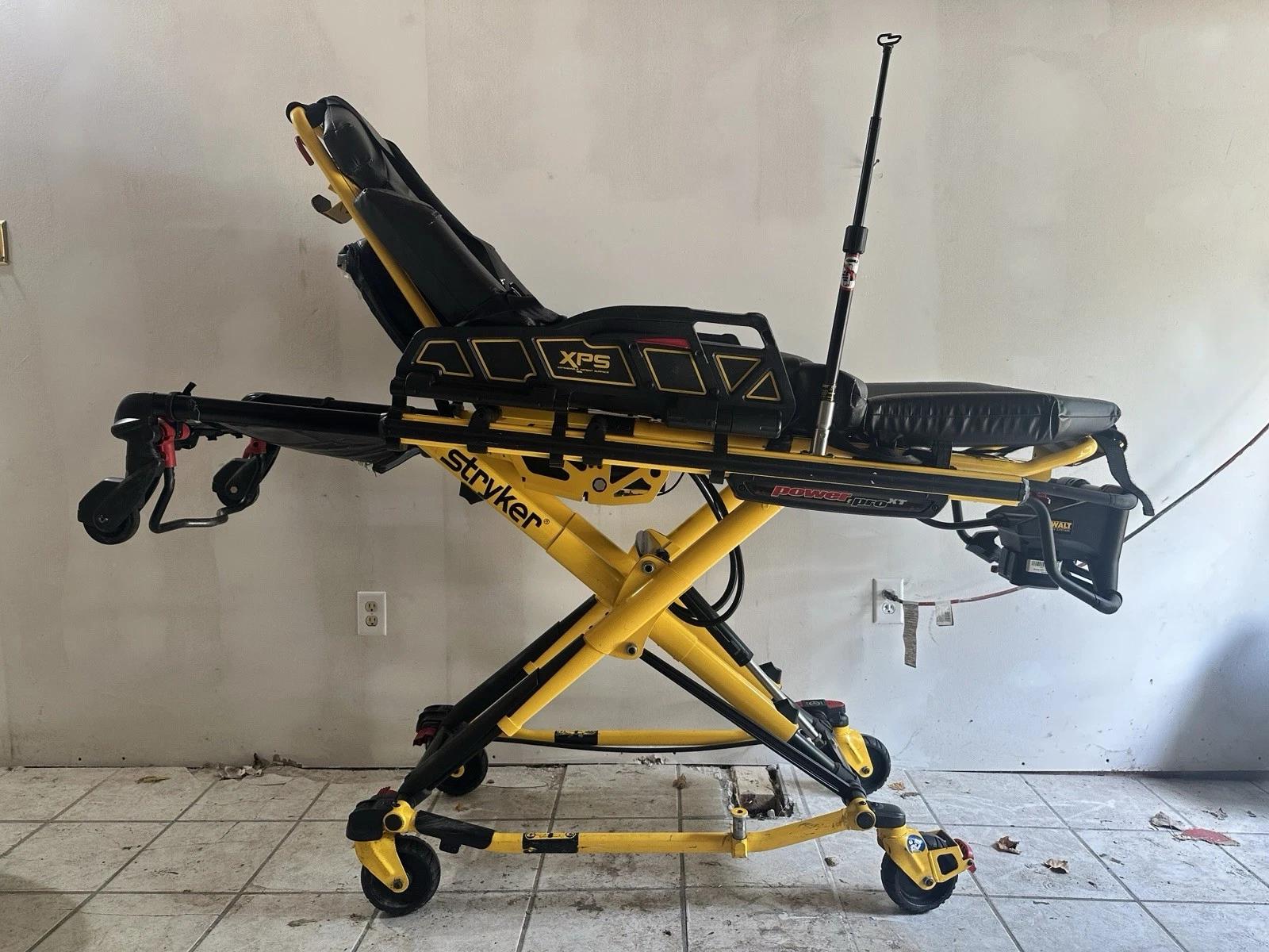 Stryker Power Pro XT 6500 Ambulance Stretcher Cot Gurney w/ XPS Bariatric Wings EMT EMS - image 1