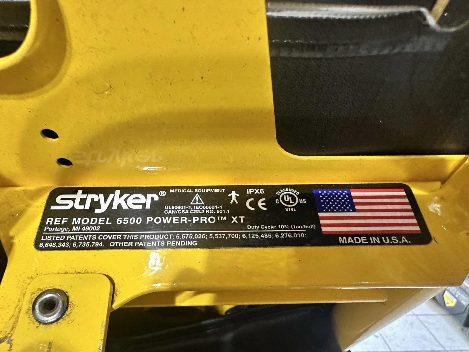 Stryker Power Pro XT 6500 Ambulance Stretcher Cot Gurney w/ XPS Bariatric Wings EMT EMS - image 10