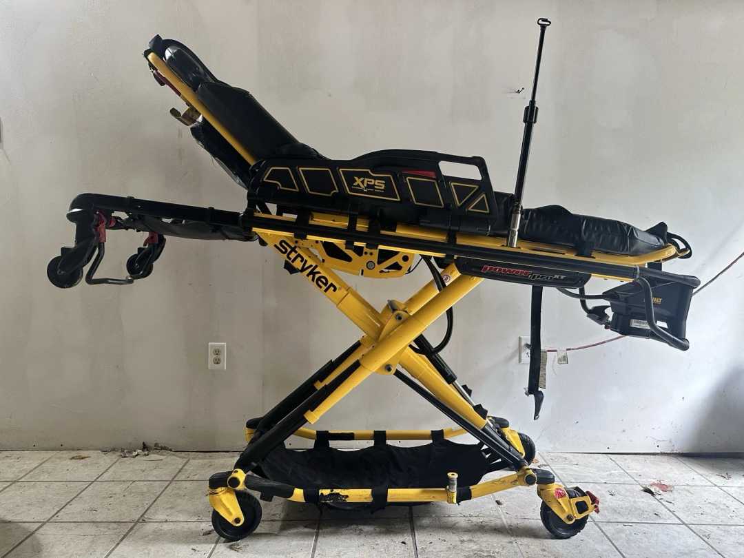 Stryker Power Pro XT 6500 Ambulance Stretcher Cot Gurney w/ XPS Bariatric Wings EMT EMS
