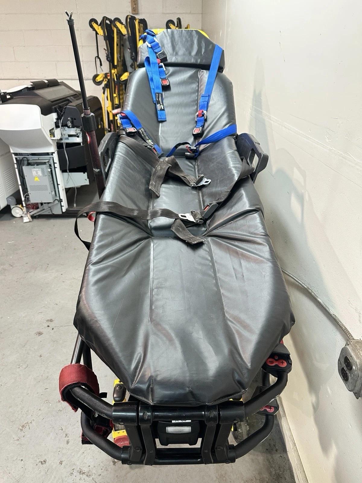 Stryker Power Pro XT 6506 700LB Ambulance Stretcher w/ XPS & Power-Load Compatibility Kit - image 6