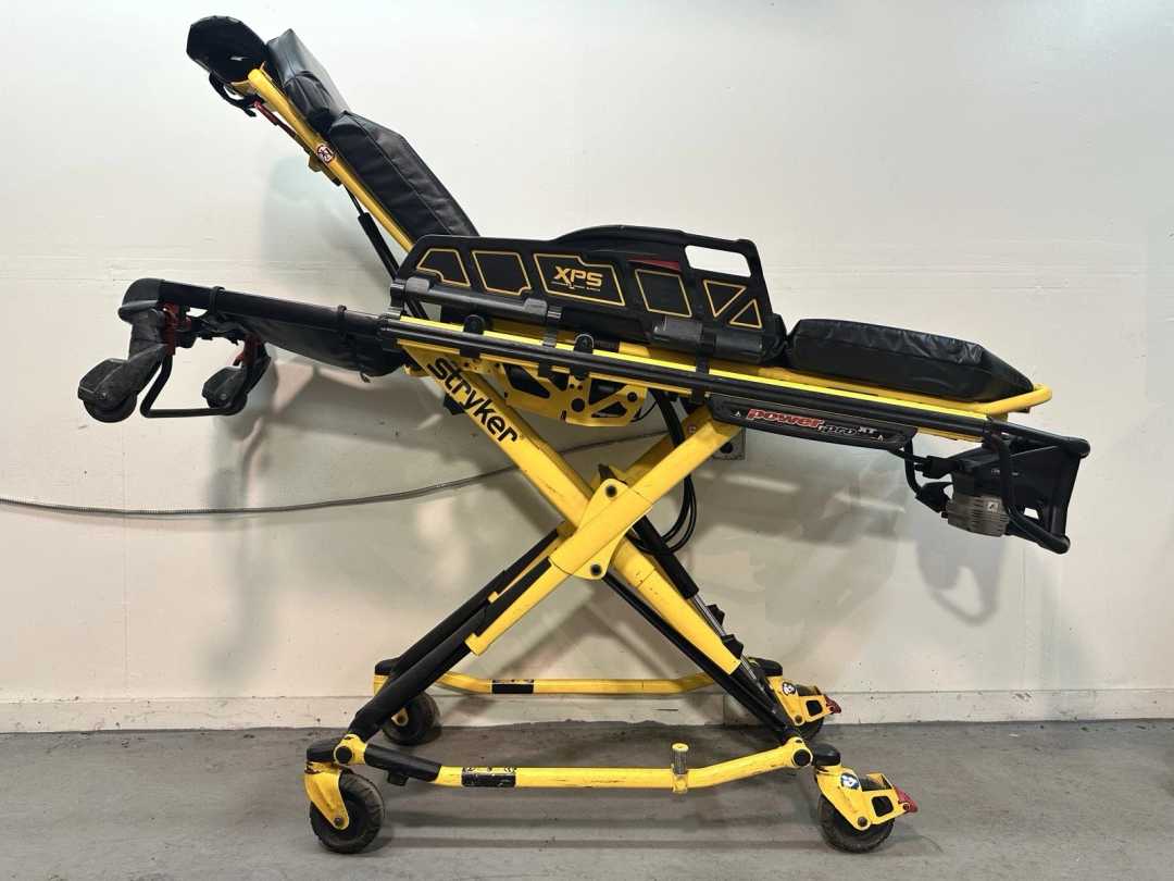 Stryker Power Pro XT 6506 Ambulance Stretcher Cot Gurney w/ XPS Bariatric Wings