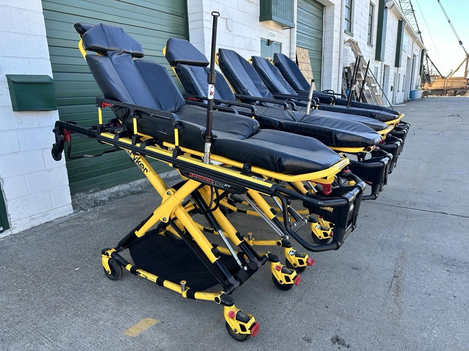 LOT OF 5X Stryker Power Pro XT 6500 Ambulance Stretcher Cot Gurney - image 1