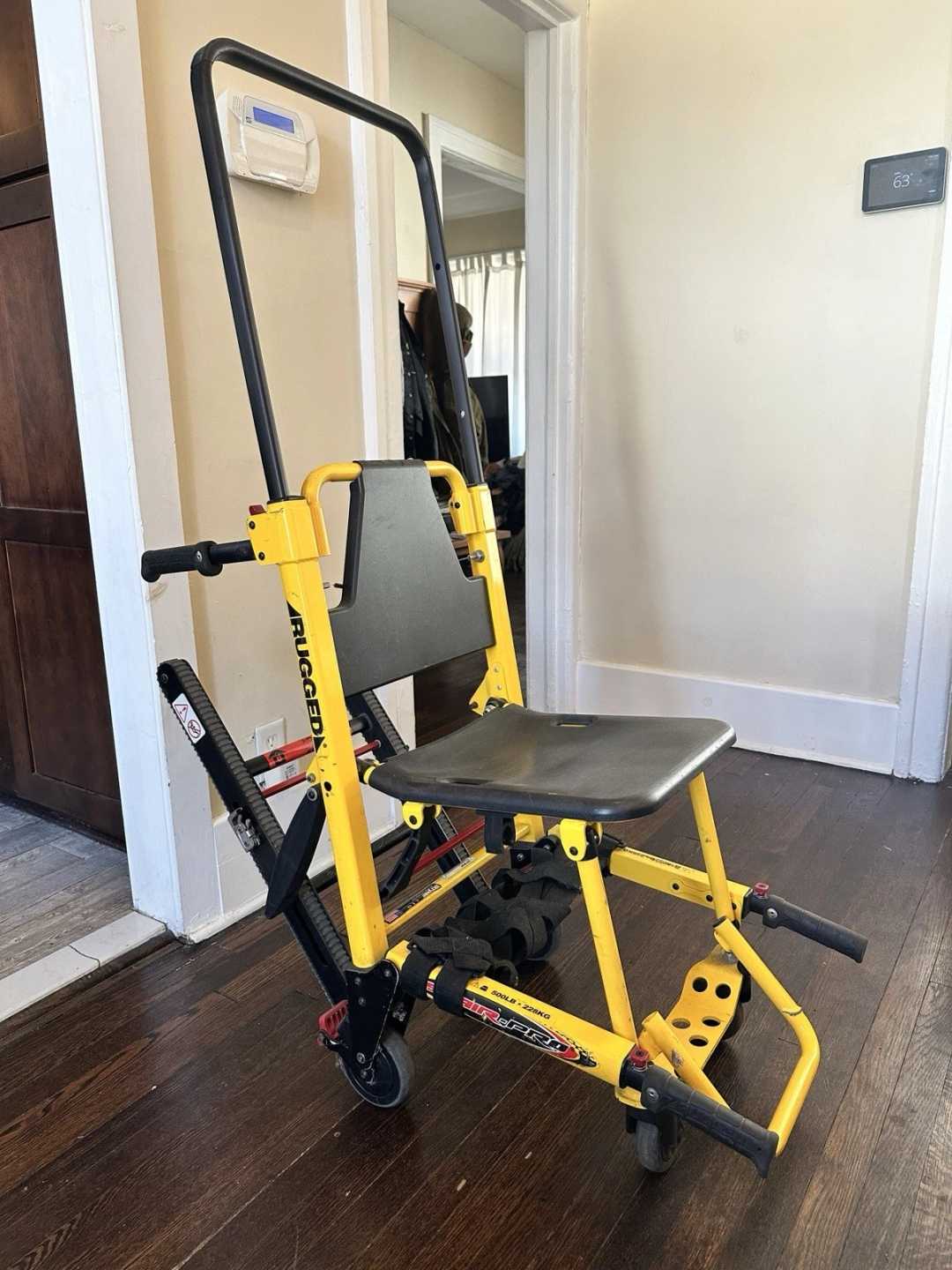STRYKER 6252 Stair Chair Pro 500LB STAIR-PRO w/ Tracks Ambulance EMT EMS