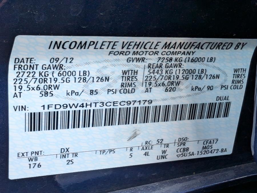 2012 Ford Super Duty F-450 Crew Cab 176" WB 60" CA XL (2) - image 27