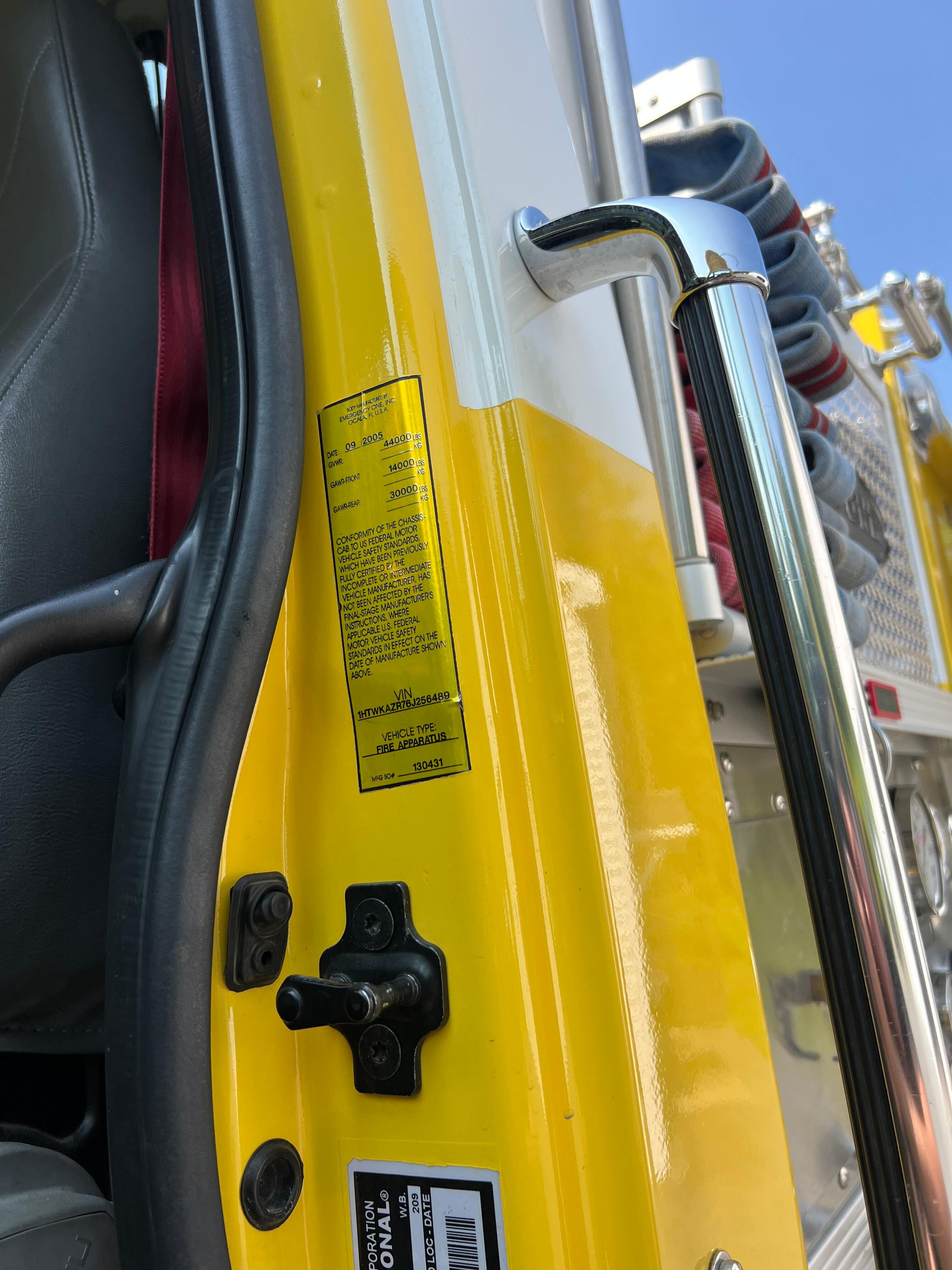 2006 International E-One Pumper Tanker - image 39