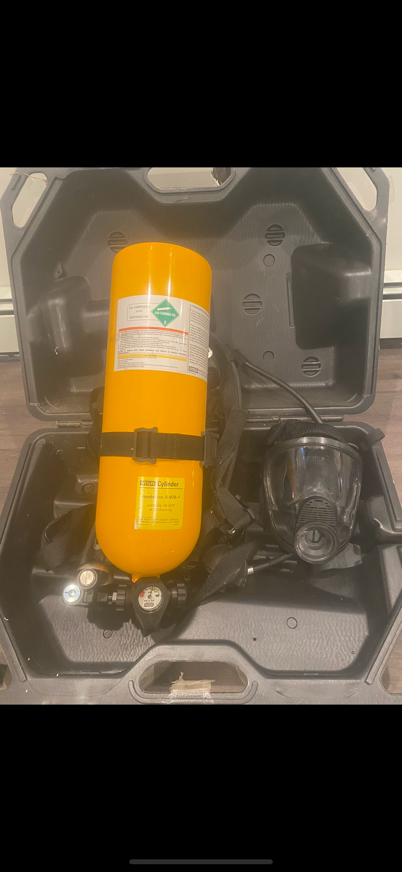 Air pack SCBA, like new