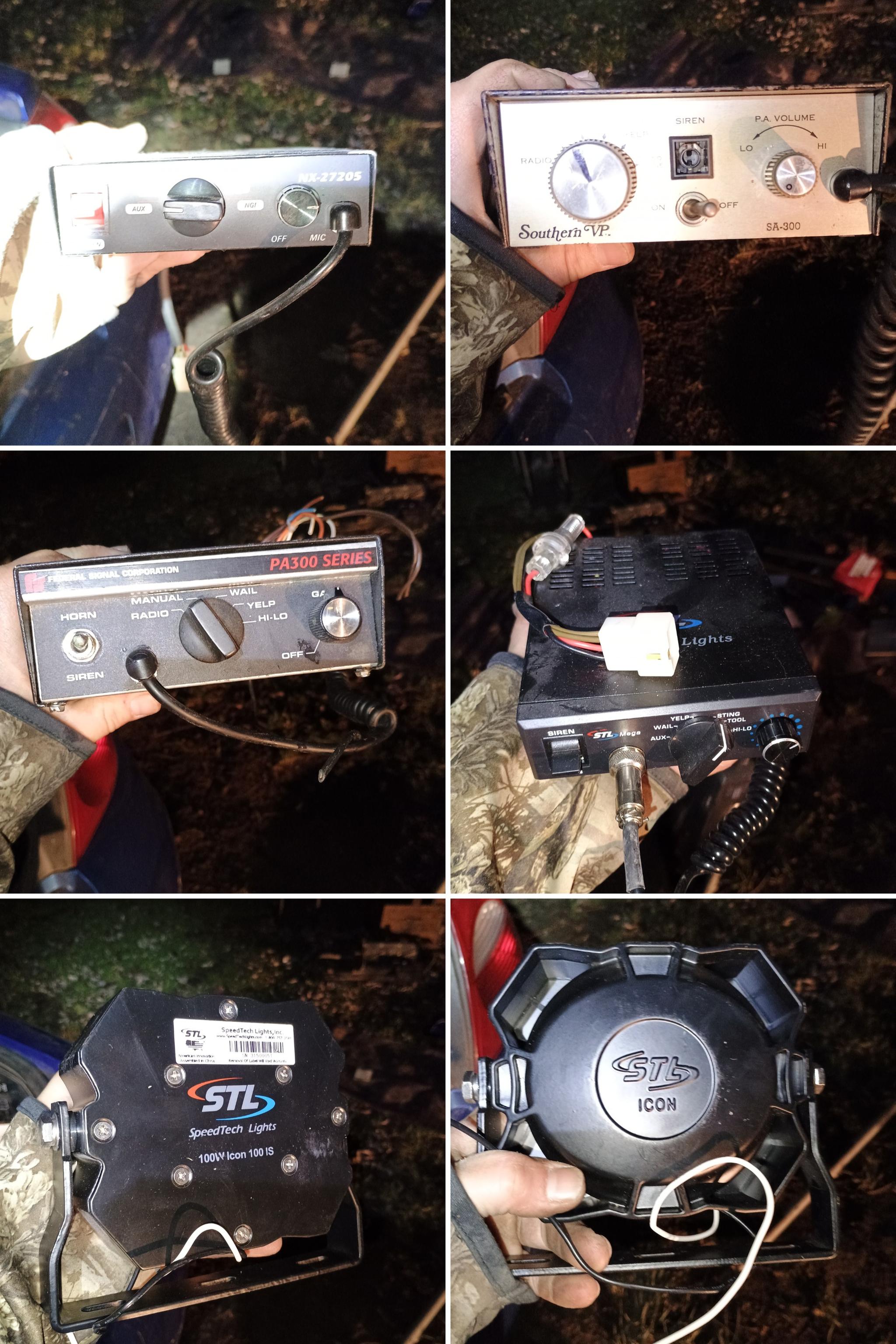 Sirens, lights, PA systems and ev equipment - image 1