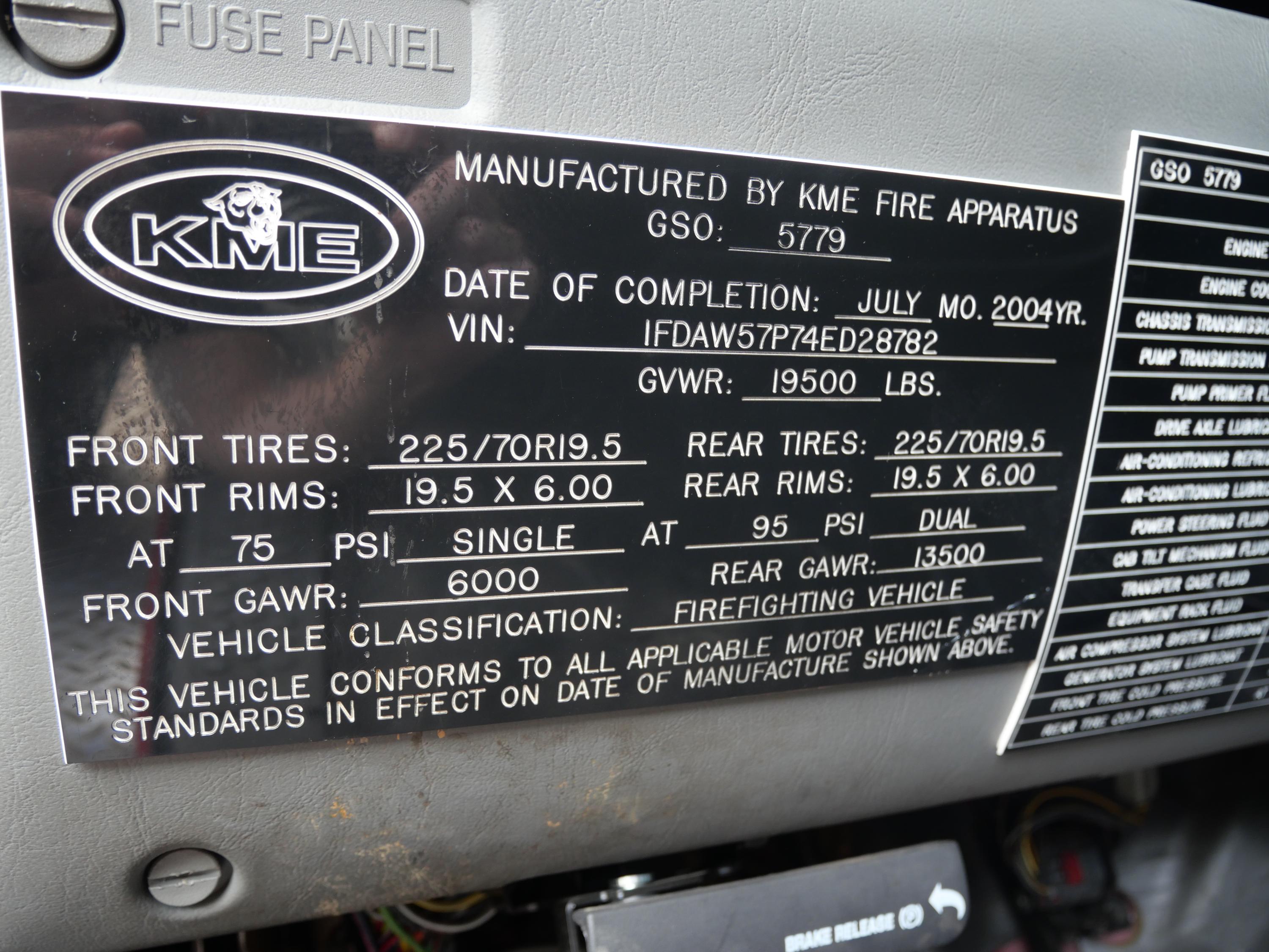 2004 KME Ford Mini Pumper - image 53