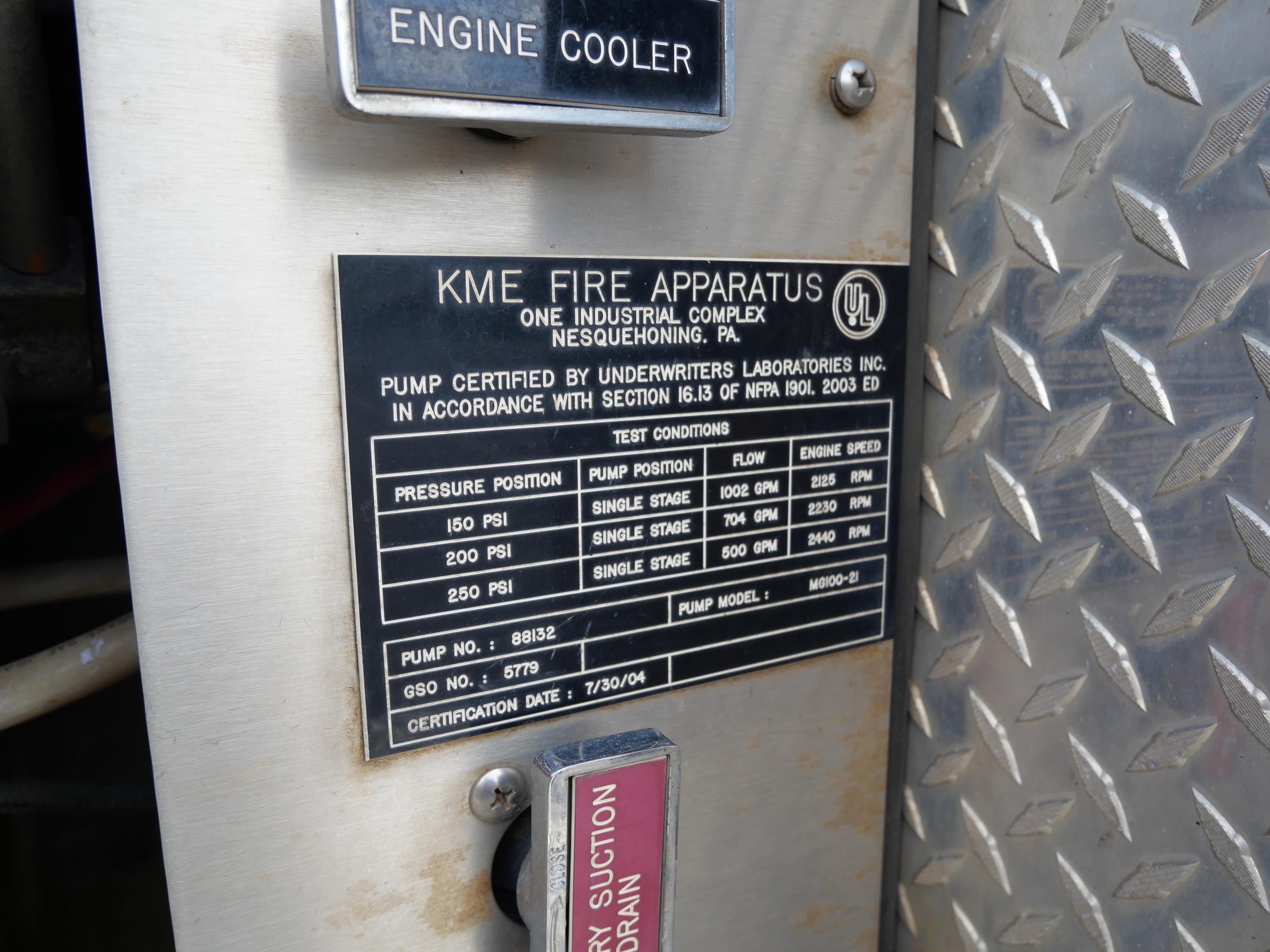 2004 KME Ford Mini Pumper - image 55