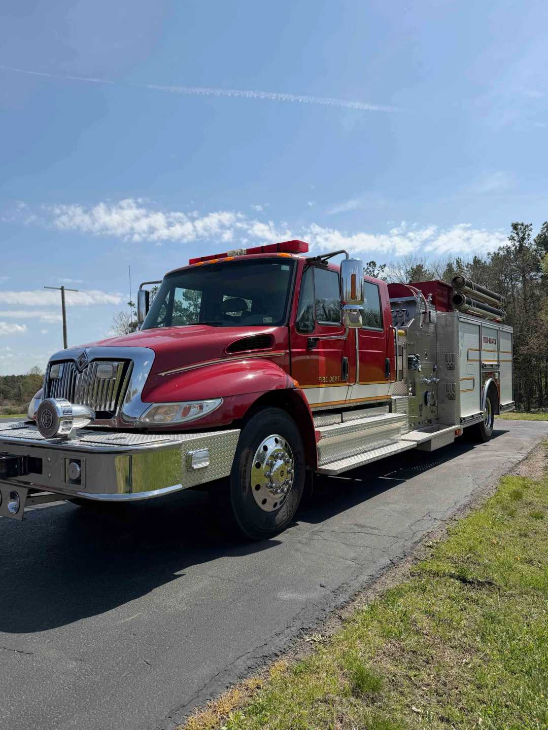 2003 KME International Pumper