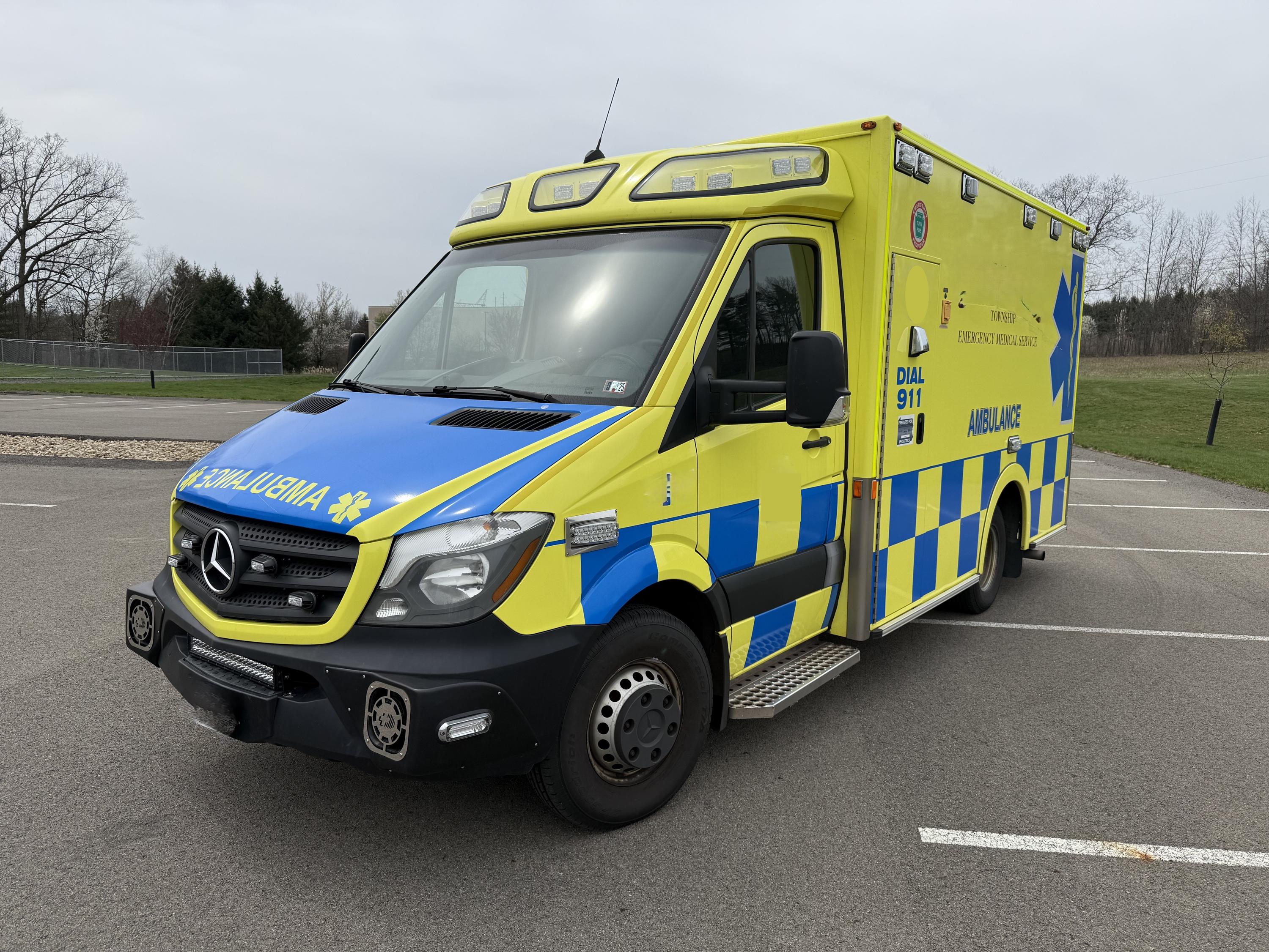 2016 Sprinter 3500 Demers Type III Ambulance Mercedes Benz