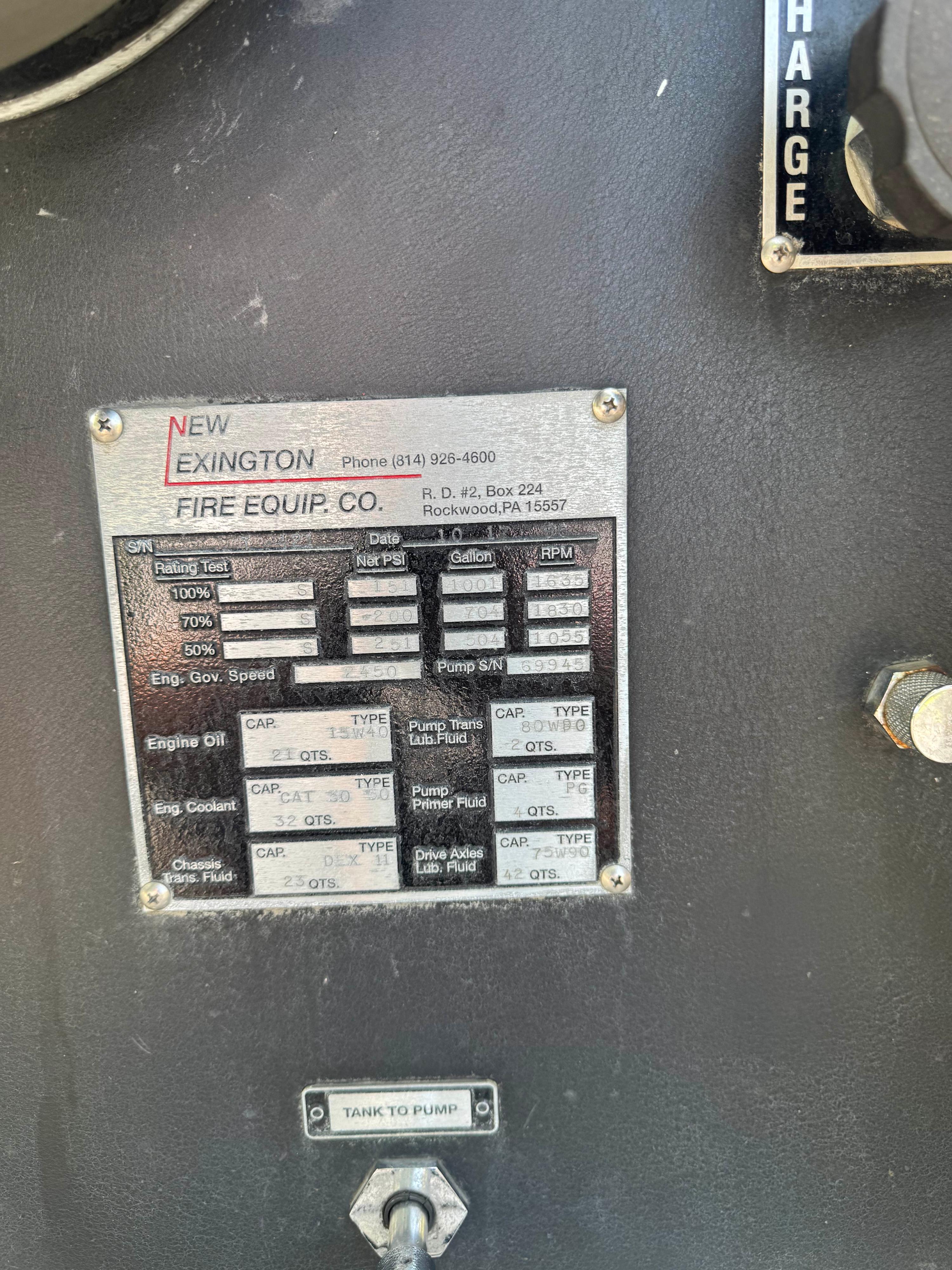 1996 New Lexington GMC Pumper Tanker - image 29