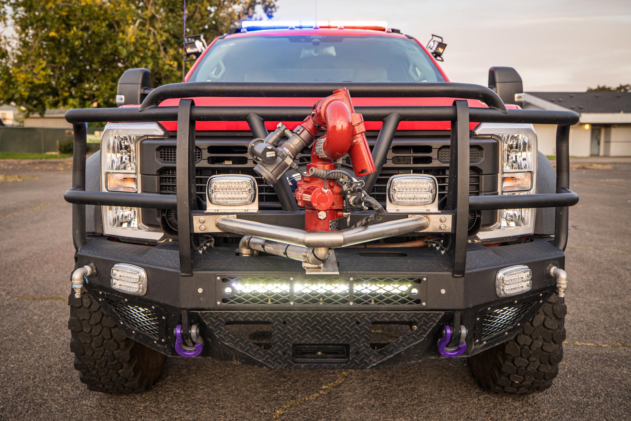 2024 Ford 550 Super Cab 4x4 Brush Truck - image 5