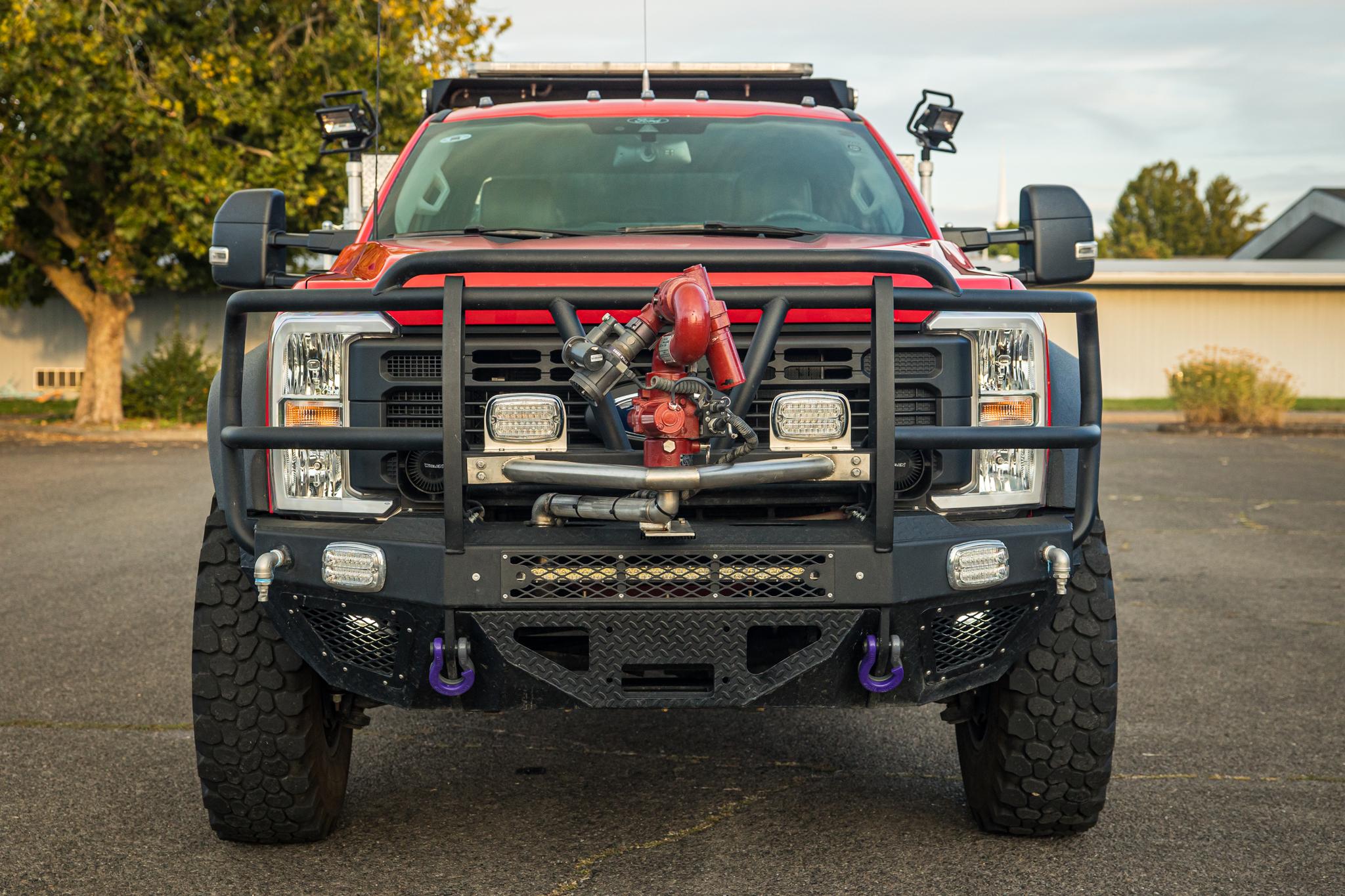 2024 Ford 550 Super Cab 4x4 Brush Truck - image 4