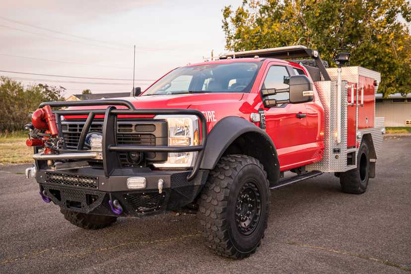 2024 Ford 550 Super Cab 4x4 Brush Truck