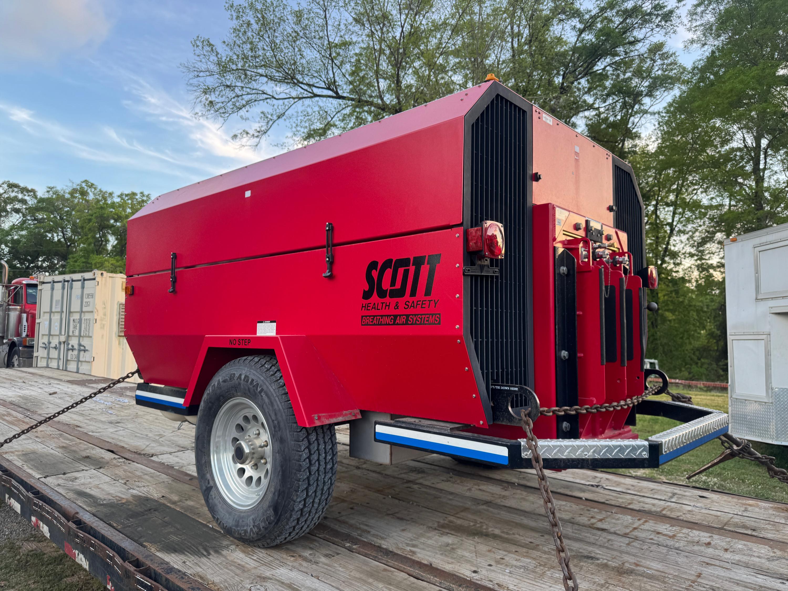 Scott Liberty 1 Portable SCBA (SCUBA) Breathing Air Compressor 25.5 cfm Rotary - image 12