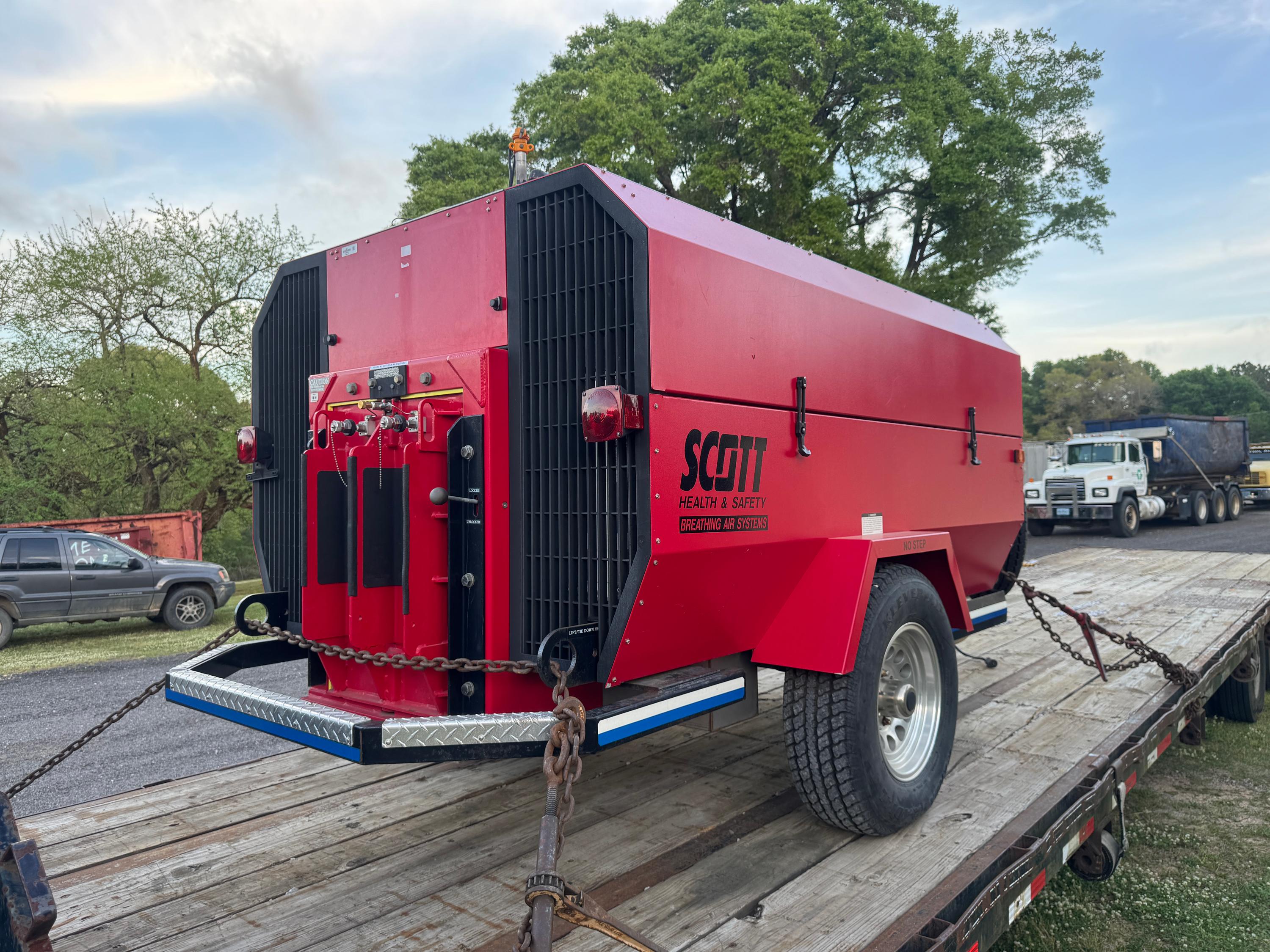 Scott Liberty 1 Portable SCBA (SCUBA) Breathing Air Compressor 25.5 cfm Rotary - image 14