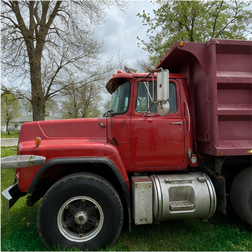 1995 Mack RB688 Dump Truck — photo 2