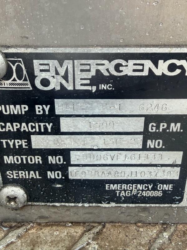 1988 E-One Pumper - image 27