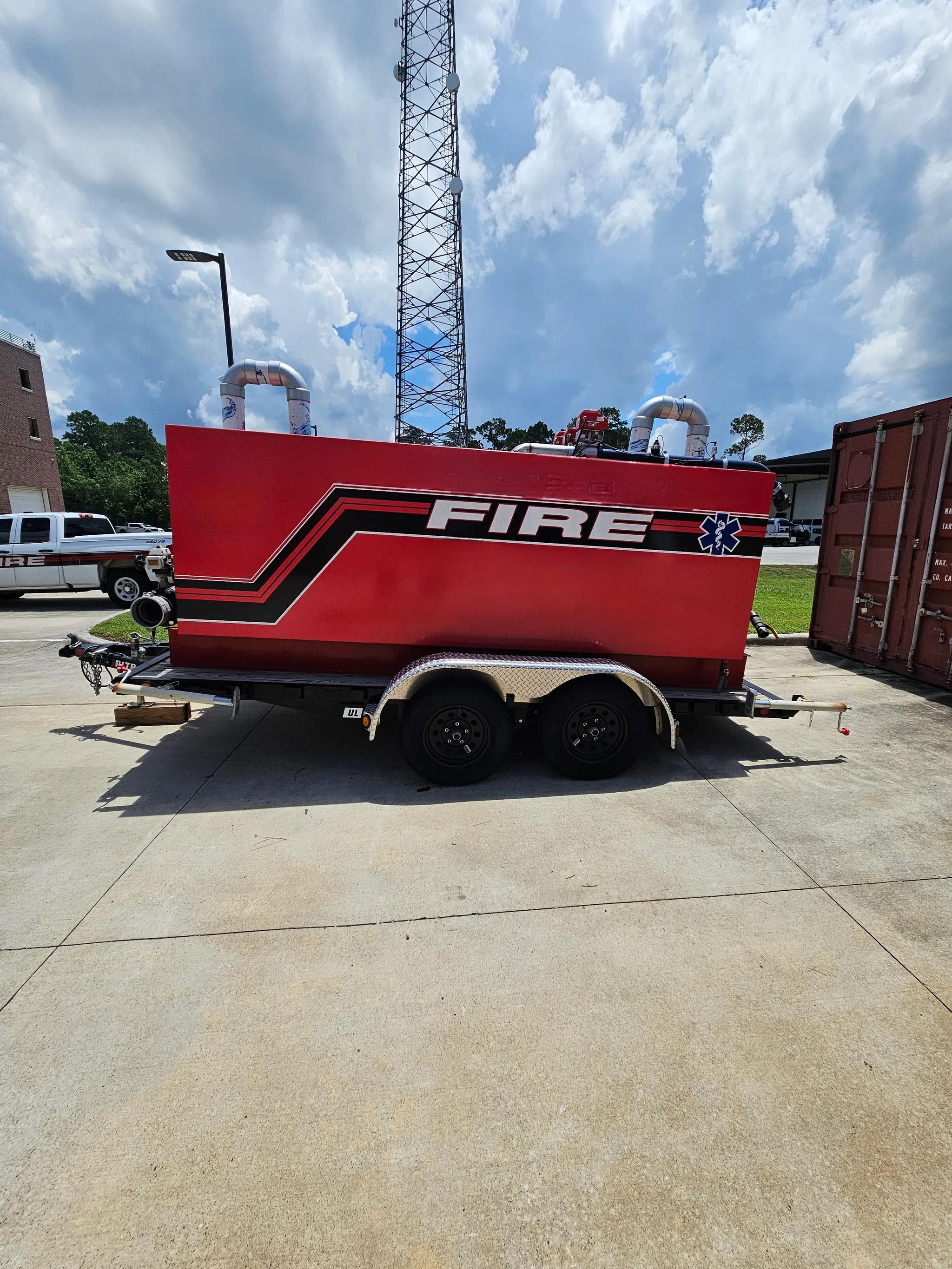 2022 FD International Fire Pump Trainer / Fire Pump Testing Trailer - image 1