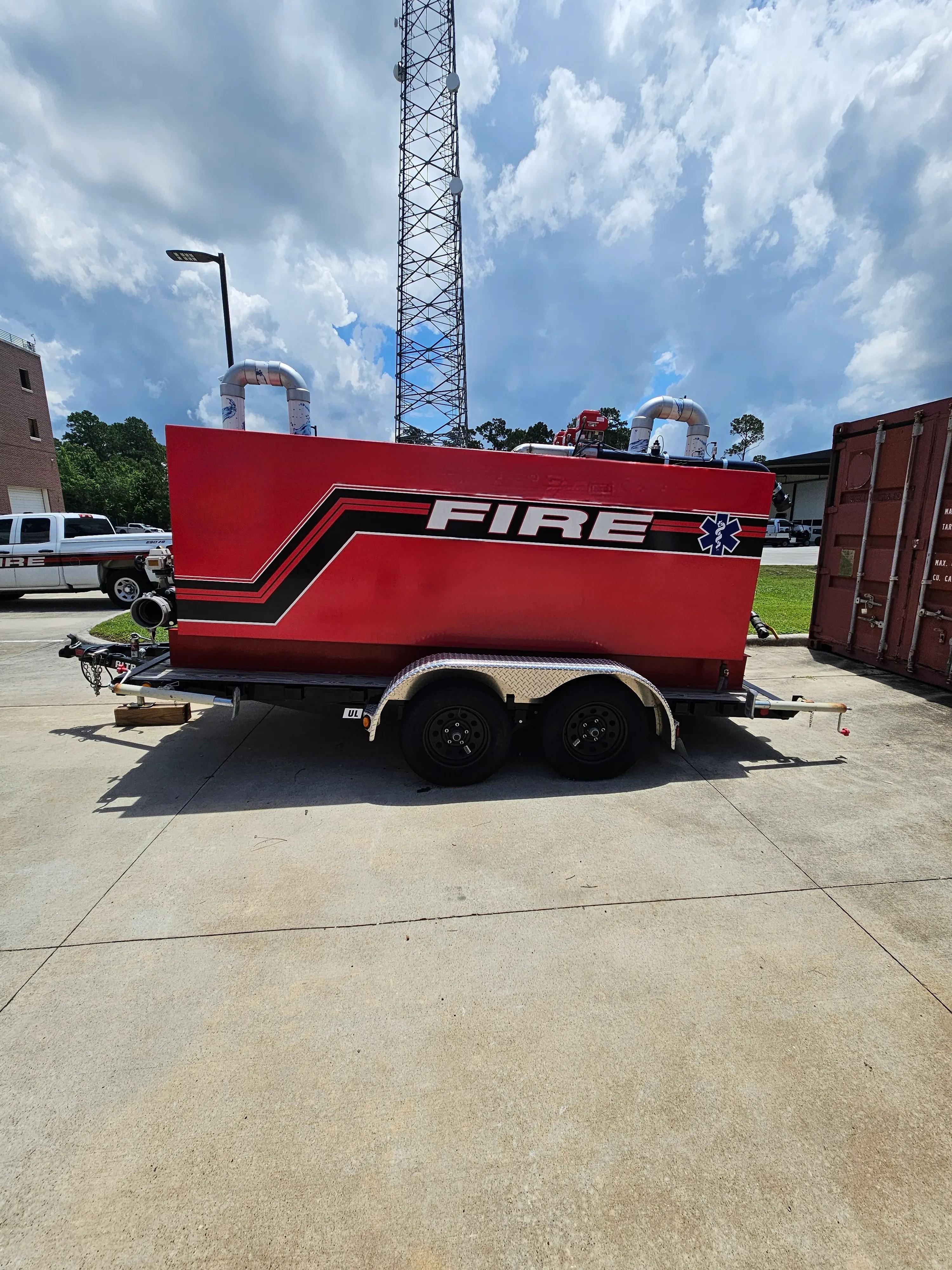 2022 FD International Fire Pump Trainer / Fire Pump Testing Trailer - image 1