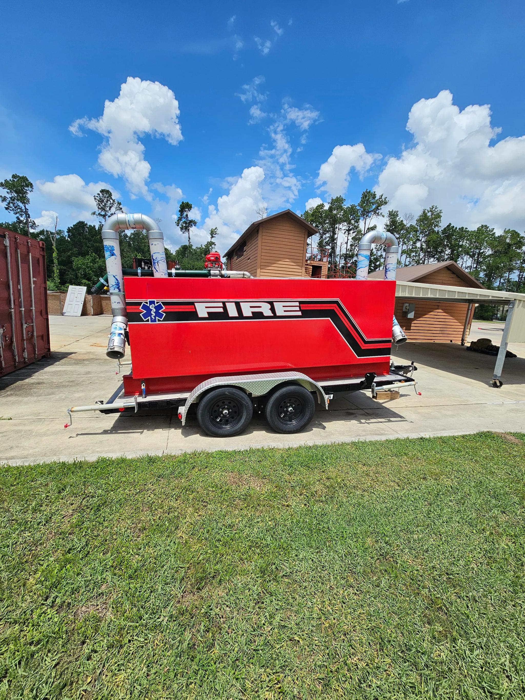2022 FD International Fire Pump Trainer / Fire Pump Testing Trailer - image 2